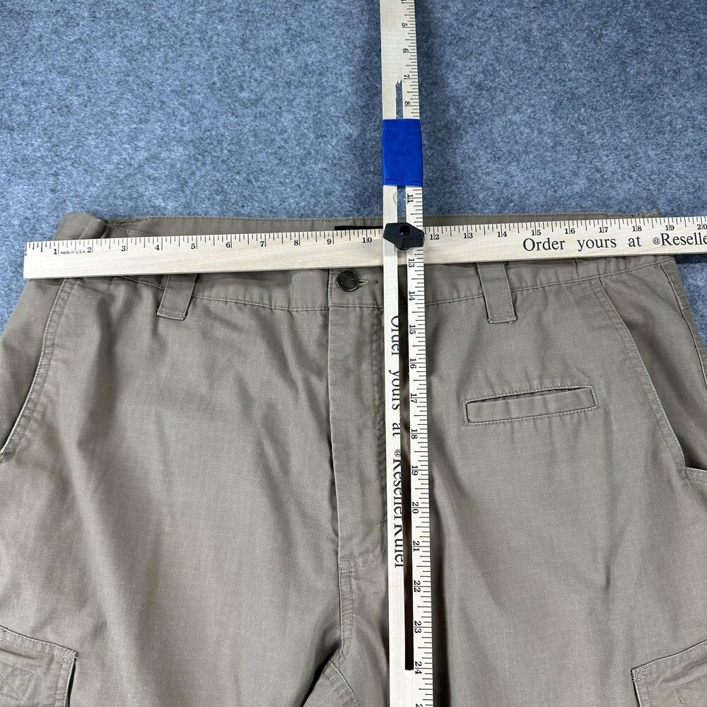 LAPG Pants Mens 38x30 Beige Urban Ops Tactical Cargo Canvas Workwear Utility - Picture 5 of 11